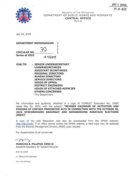 Copy of COMELEC Resolution No. 10905 dated May 03, 2023, .